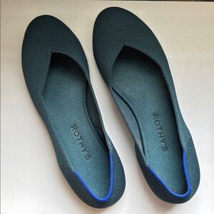 Rothy's Deep Teal Flats